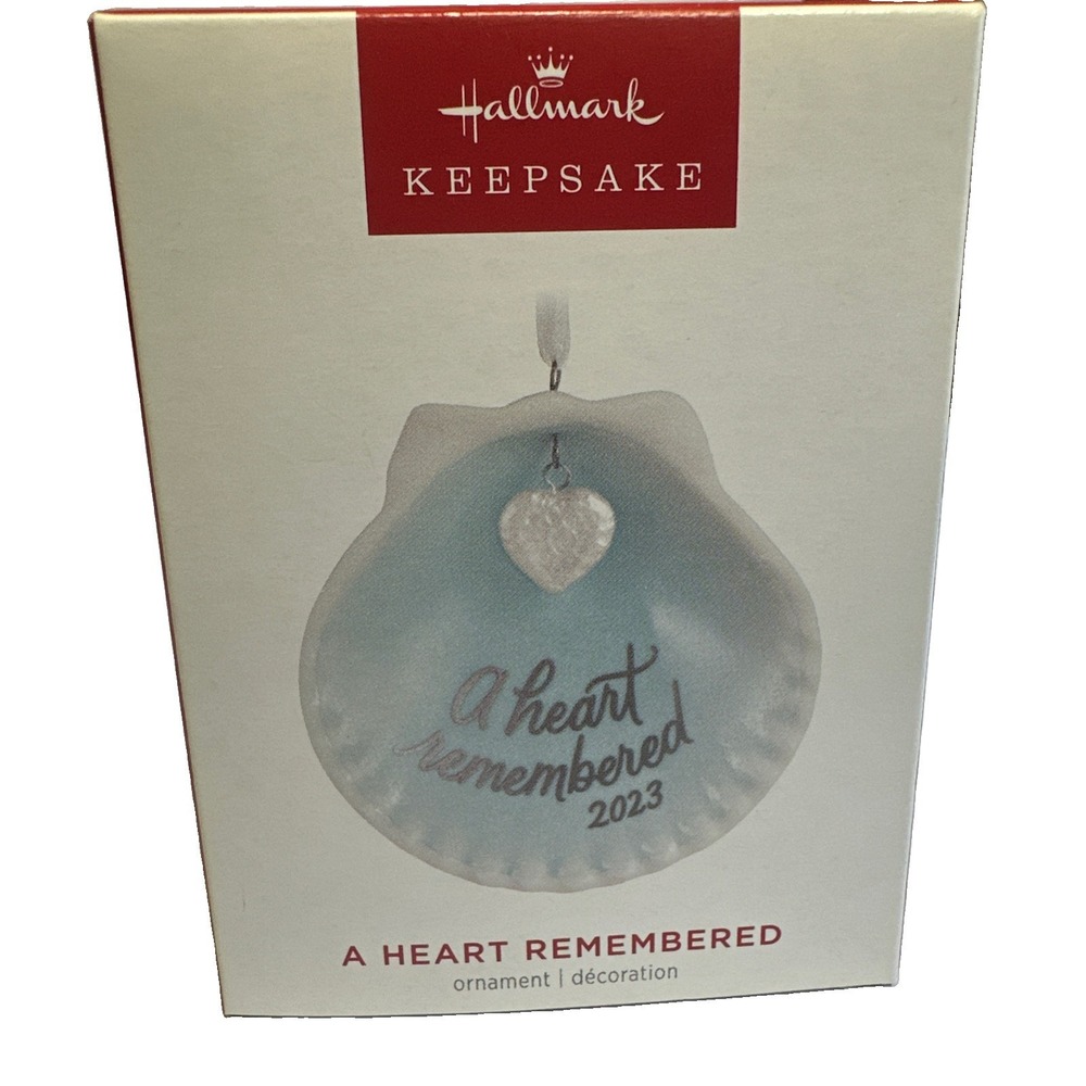 2023 Hallmark "A Heart Remembered" Keepsake Christmas Ornament
